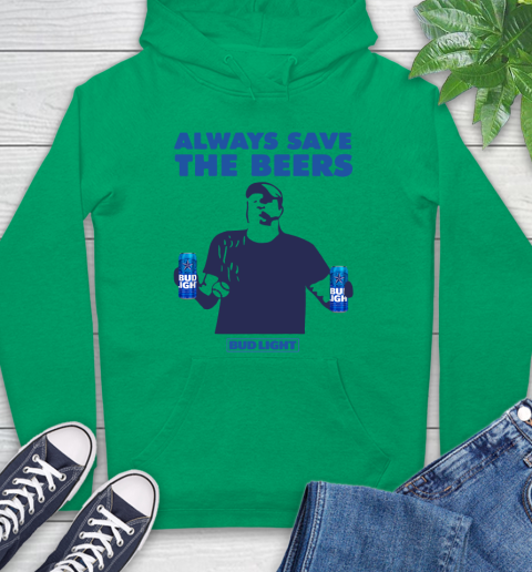Always Save The Bees Beers Bud Light Jeff Adams Beers Over Baseball Hoodie 5