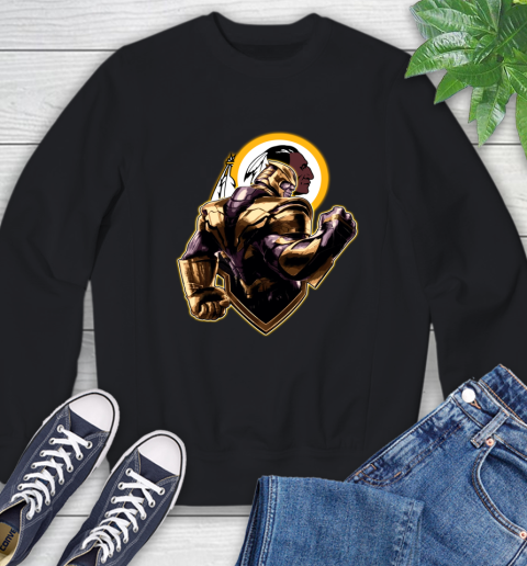 NFL Thanos Avengers Endgame Football Sports Washington Redskins Sweatshirt 2