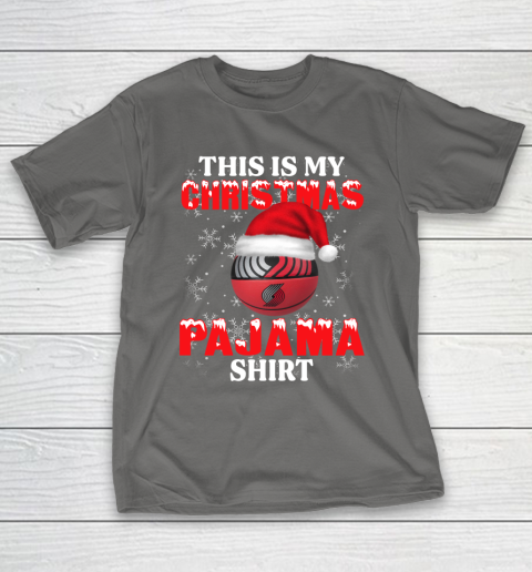 Portland Trail Blazers This Is My Christmas Pajama Shirt NBA T-Shirt 8