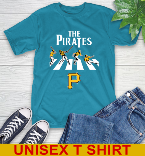 MLB Baseball Pittsburgh Pirates The Beatles Rock Band Shirt T-Shirt 9