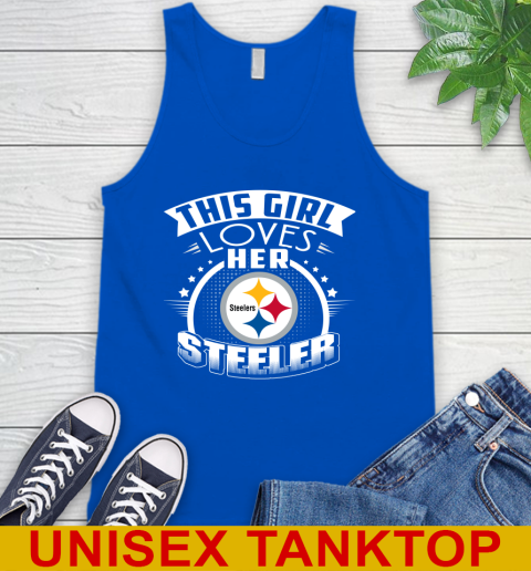 Pittsburgh Steelers NFL Football This Girl Loves Her Team 70
