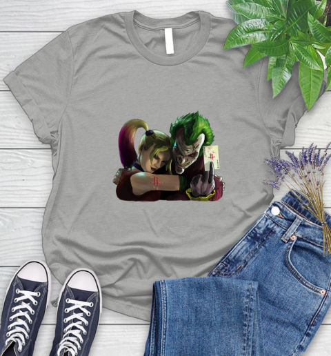 Houston Rockets NBA Basketball Joker Harley Quinn Suicide Squad Women's T-Shirt 10