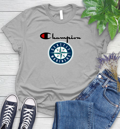 MLB Baseball Seattle Mariners Champion Shirt Women's T-Shirt 3