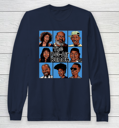 The Bel Air Bunch Fresh Prince Of Bel Air Long Sleeve T-Shirt 2