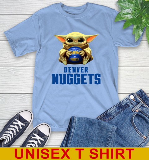 NBA Basketball Denver Nuggets Star Wars Baby Yoda Shirt 11