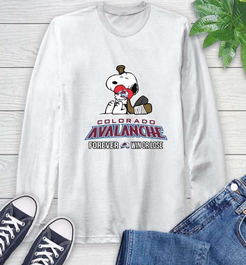 NHL The Peanuts Movie Snoopy Forever Win Or Lose Hockey Colorado Avalanche 58
