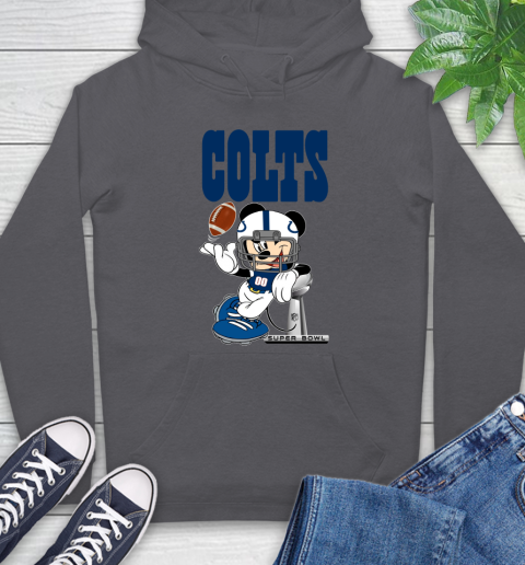 NFL Indianapolis Colts Mickey Mouse Disney Super Bowl Football T Shirt Hoodie 7