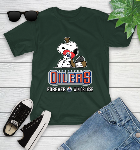 NHL The Peanuts Movie Snoopy Forever Win Or Lose Hockey Edmonton Oilers 107