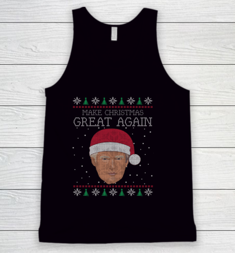 Unique Graphics Make Christmas Great Again Funny Christmas Tank Top