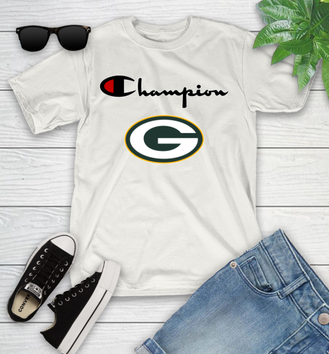 NFL Football Green Bay Packers Champion Shirt Youth T-Shirt