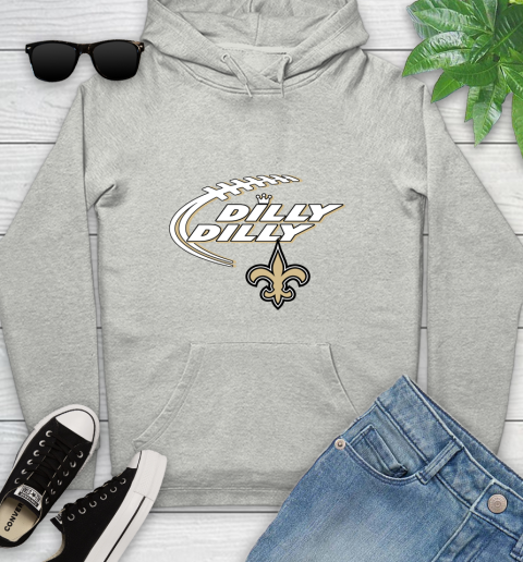 NFL New Orleans Saints Dilly Dilly Football Sports Youth Hoodie
