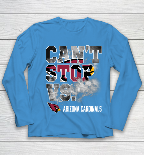 NFL Arizona Cardinals Football Can't Stop Vs Youth Long Sleeve 5