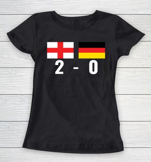 England  Germany 2 0 Euro Football Championship Women's T-Shirt