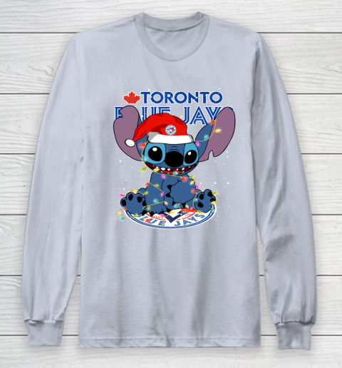 Toronto Blue Jays MLB noel stitch Baseball Christmas Long Sleeve T-Shirt 4