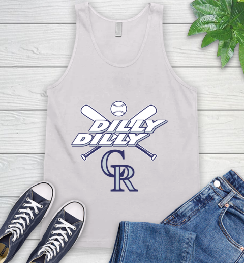 MLB Colorado Rockies Dilly Dilly Baseball Sports Tank Top