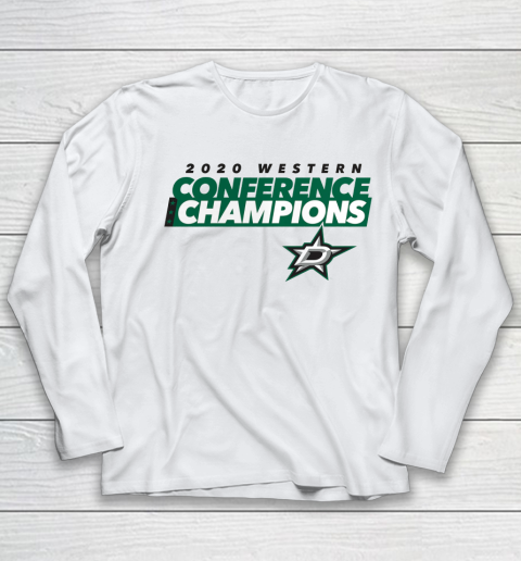 Dallas Stars 2020 Western Conference Champions Youth Long Sleeve