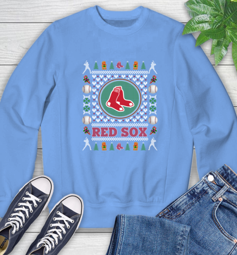 Boston Red Sox Merry Christmas MLB Baseball Loyal Fan Ugly Shirt 35