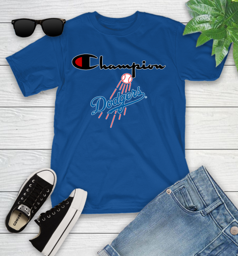 MLB Baseball Los Angeles Dodgers Champion Shirt Youth T-Shirt 6