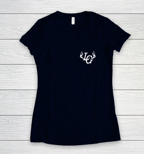 Luke Grimes Oh Ohio Women's V-Neck T-Shirt 2