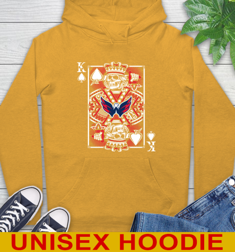 Washington Capitals NHL Hockey The King Of Spades Death Cards Shirt Hoodie 2