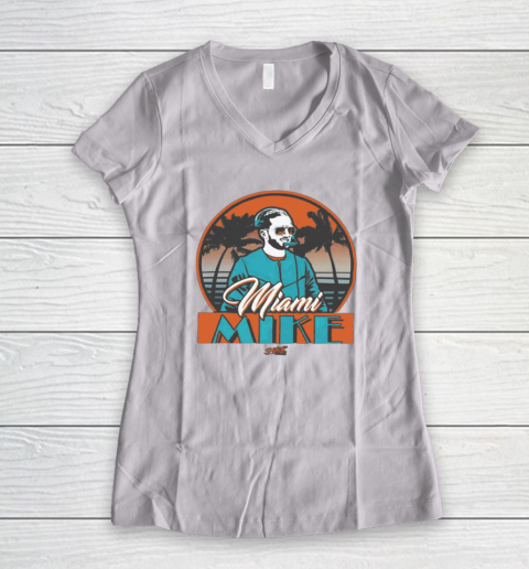 Miami Mike Women's V-Neck T-Shirt