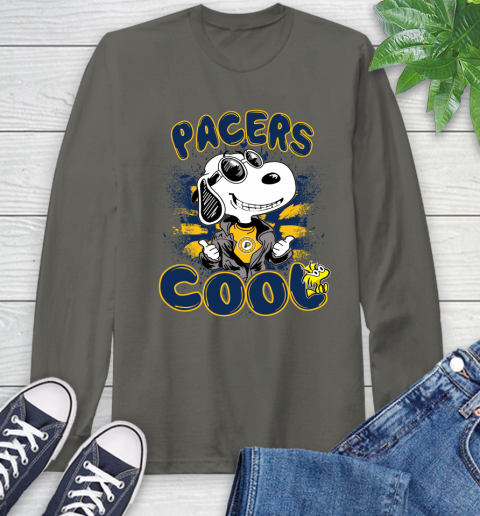 NBA Basketball Indiana Pacers Cool Snoopy Shirt Long Sleeve T-Shirt 10