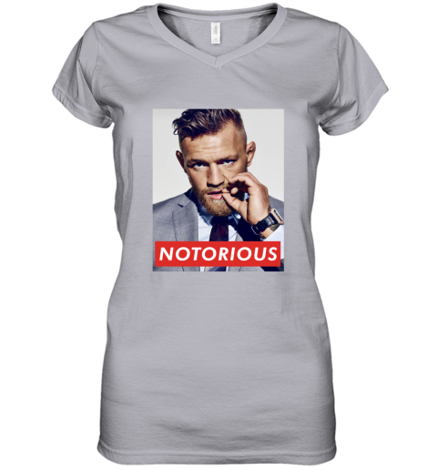 Conor Mcgregor Notorious Women's V-Neck T-Shirt