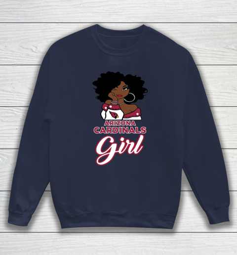 Arizona Cardinals Girl NFL Sweatshirt 3