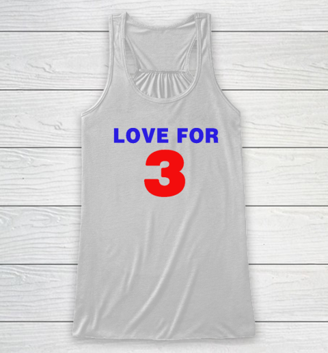 Love For 3 Shirt Pray For Damar Hamlin Racerback Tank