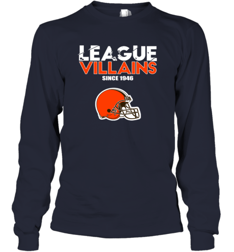 NFL League Villains Since 1946 Cleveland Browns Youth T-Shirt - Rookbrand