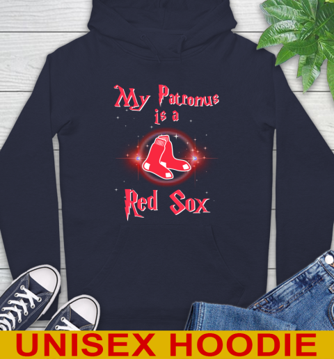 MLB Baseball Harry Potter My Patronus Is A Boston Red Sox Hoodie 3