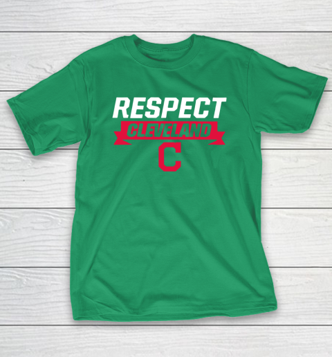 Respect Cleveland Indians T Shirt