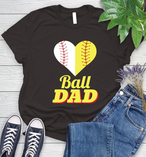 funny softball dad shirts