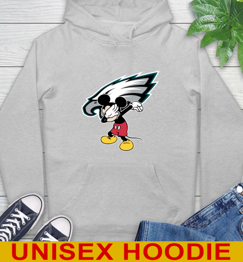 Philadelphia Eagles NFL Football Dabbing Mickey Disney Sports Hoodie 6