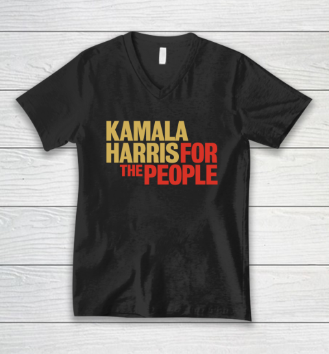 Kamala Harris For The People V-Neck T-Shirt