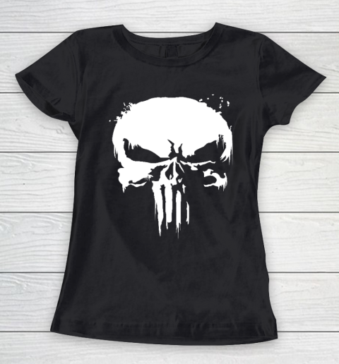The Punisher Jon Bernthal Frank Castle Punisher Black Essential Women's T-Shirt