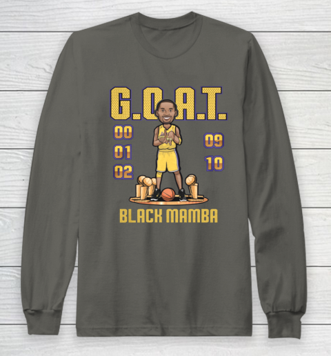 Kobe Bryant Goat Long Sleeve T-Shirt 8