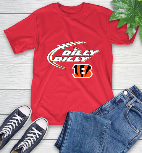 NFL Cincinnati Bengals Dilly Dilly Football Sports T-Shirt 10