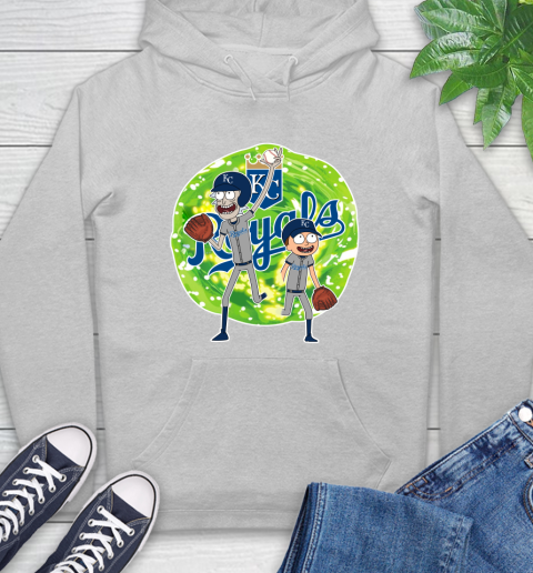 MLB Kansas City Royals Rick And Morty Baseball Sports Hoodie 6