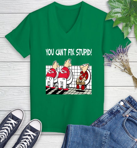 You Can't Fix Stupid Funny Kansas City Chiefs NFL Shirts 75