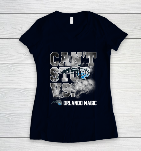 NBA Orlando Magic Basketball Can't Stop Vs Women's V-Neck T-Shirt 2