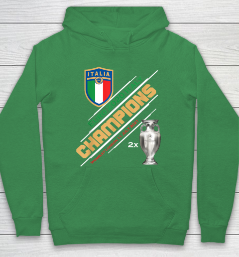 Italy Champions 2020 Euro Forza Azzurri Italia Football Hoodie 5