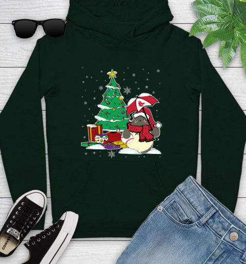 Boston Red Sox MLB Baseball Cute Tonari No Totoro Christmas Sports Youth Hoodie 14