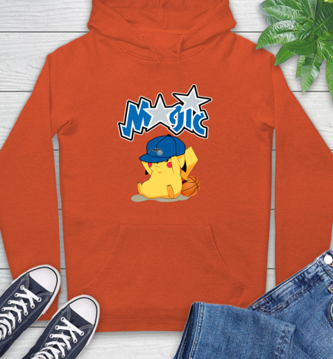 NBA Pikachu Basketball Sports Orlando Magic Hoodie 5