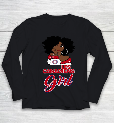 Montreal Canadiens Girl NHL Youth Long Sleeve