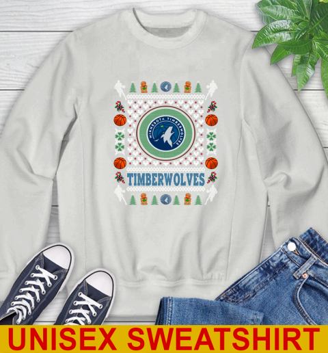 Minnesota Timberwolves Merry Christmas NBA Basketball Loyal Fan Sweatshirt 5