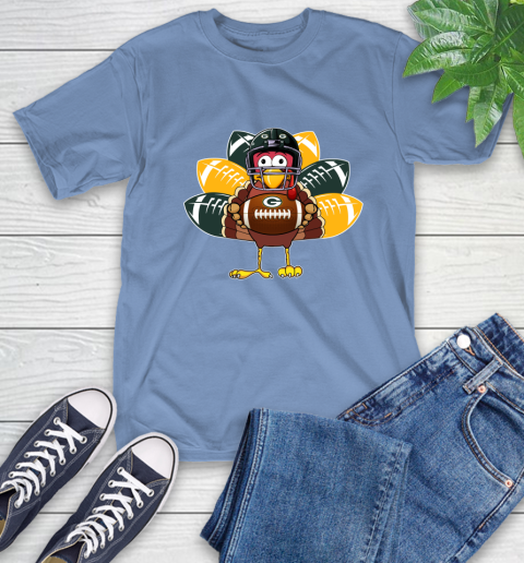 Green Bay Packers Turkey Thanksgiving Day T-Shirt 11