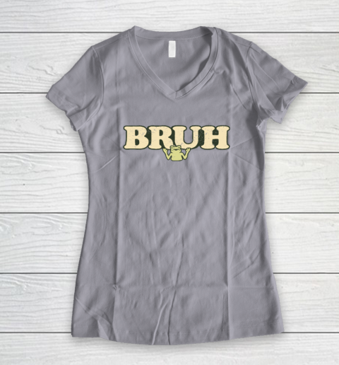 Bruh Women's V-Neck T-Shirt 2