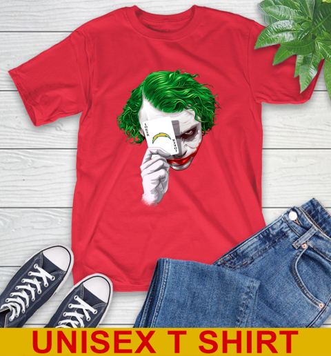 Los Angeles Chargers NFL Football Joker Card Shirt T-Shirt 12