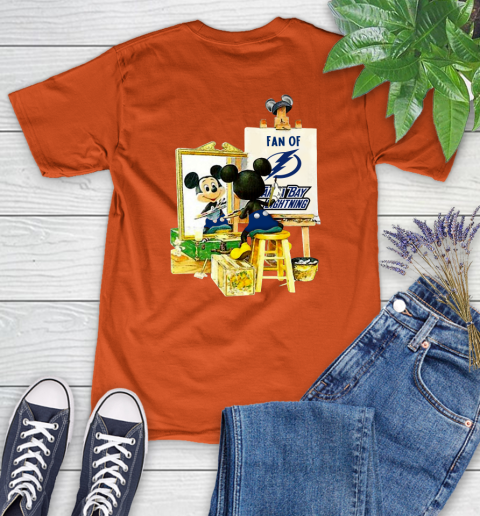 NHL Hockey Tampa Bay Lightning Mickey Drawing Shirt 84